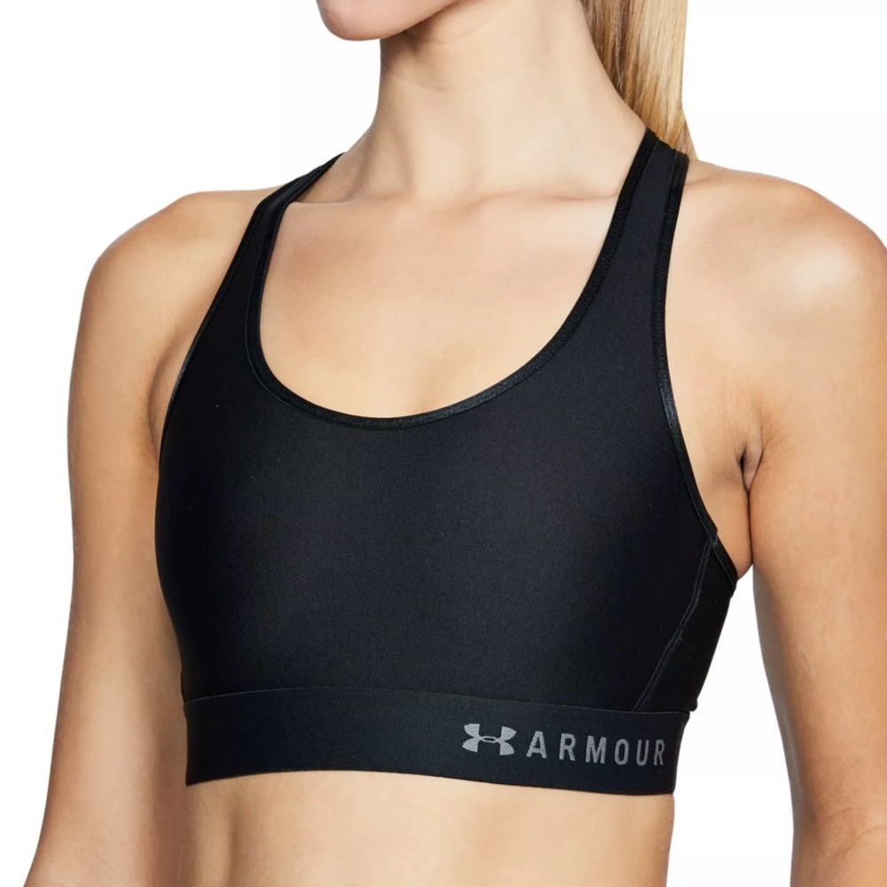 Under Armour Women's Mid Keyhole Sports Bra